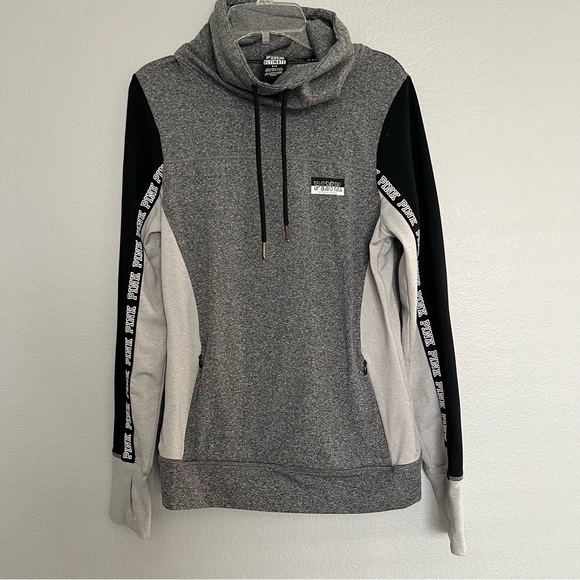 Victoria’s Secret PINK Ultimate Work Out Track Pull Over Size Small - Picture 2 of 6